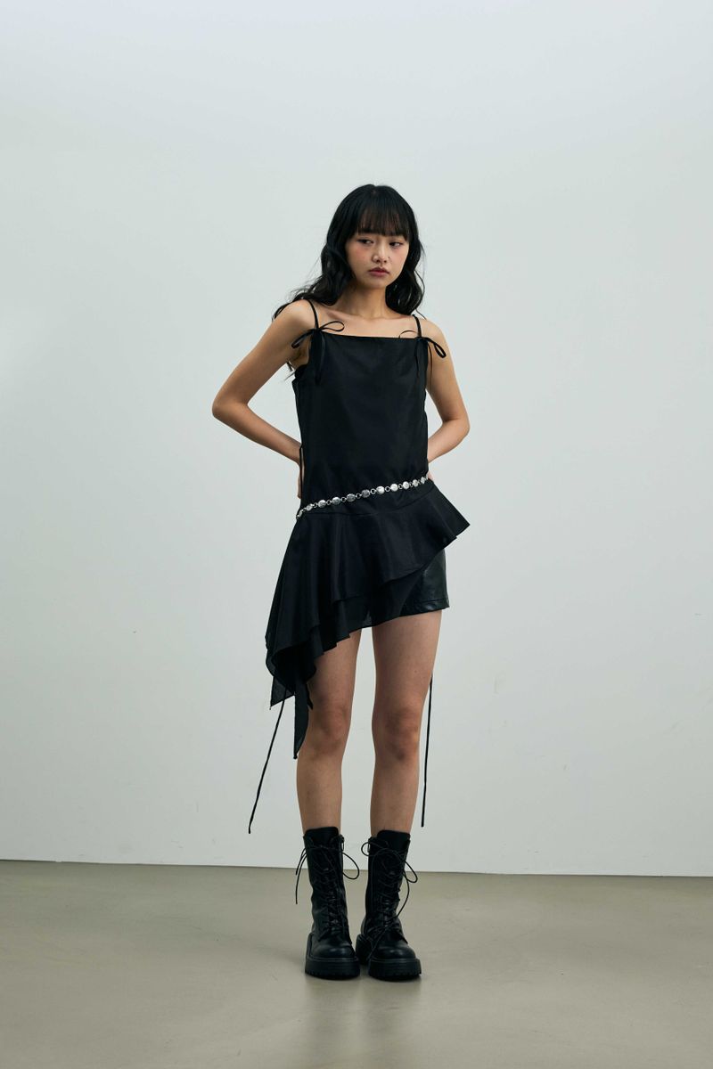 NYX MINI DRESS / BLACK
