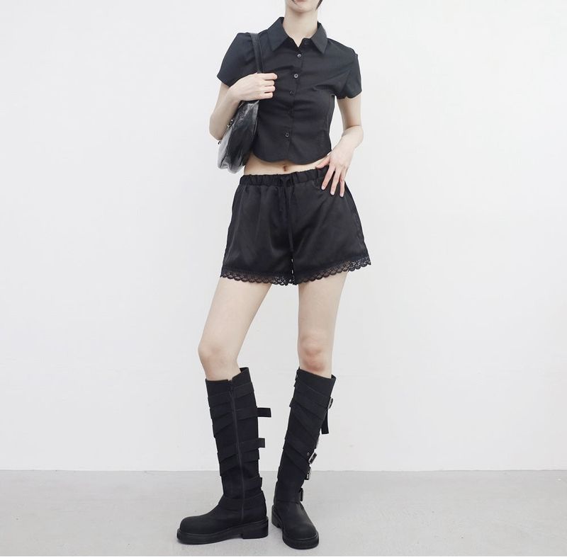 ルアンナセミクロップシャツ
