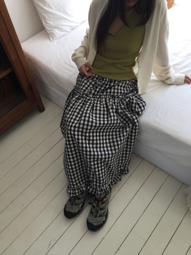 Damien Lowe long skirt (3color)
