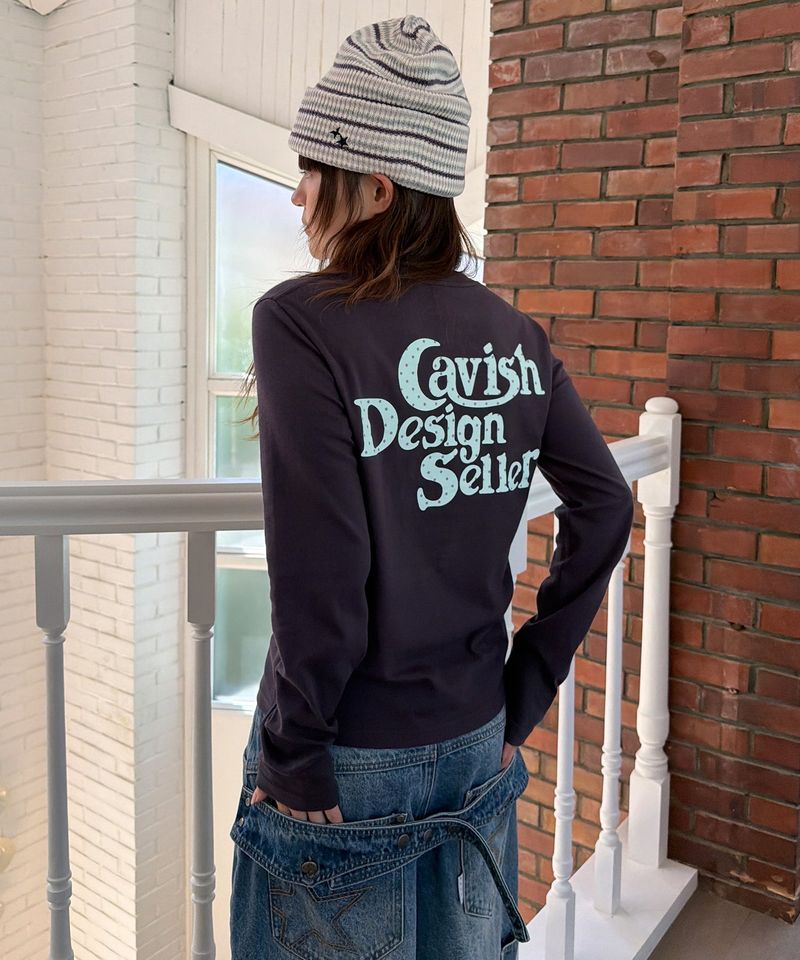 STAR SELLER LOGO LS TEE DARK PURPLE(CV2GSUT579A)