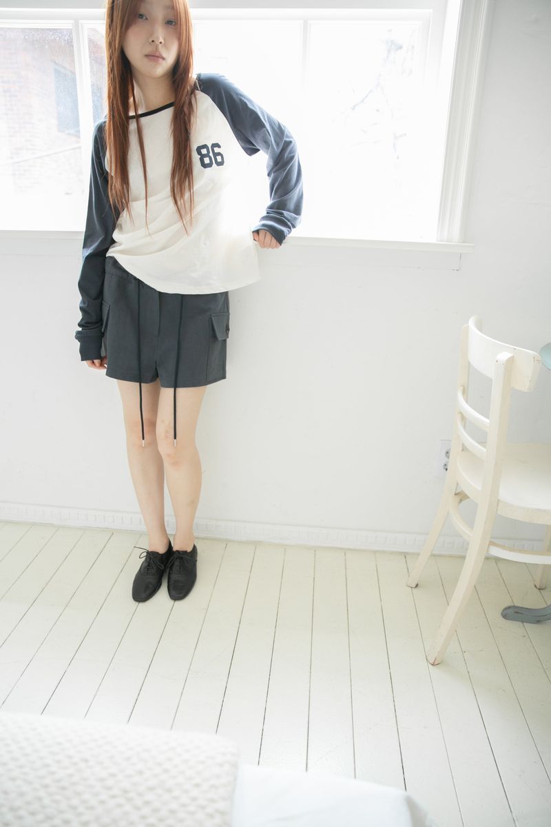 86 raglan long top(2colors)