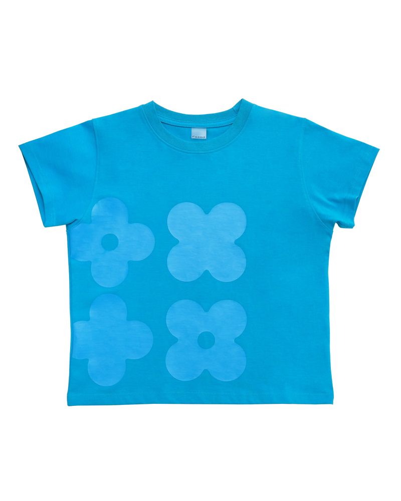 printing logo basic top / blue