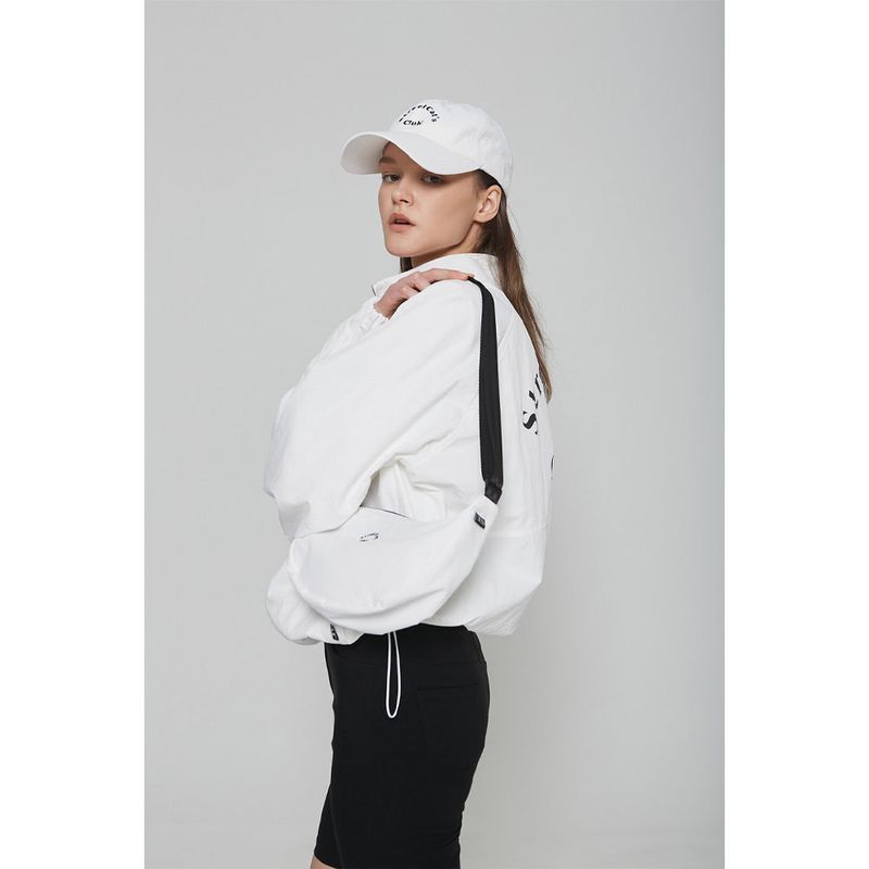 Metal Hobo Bag_White