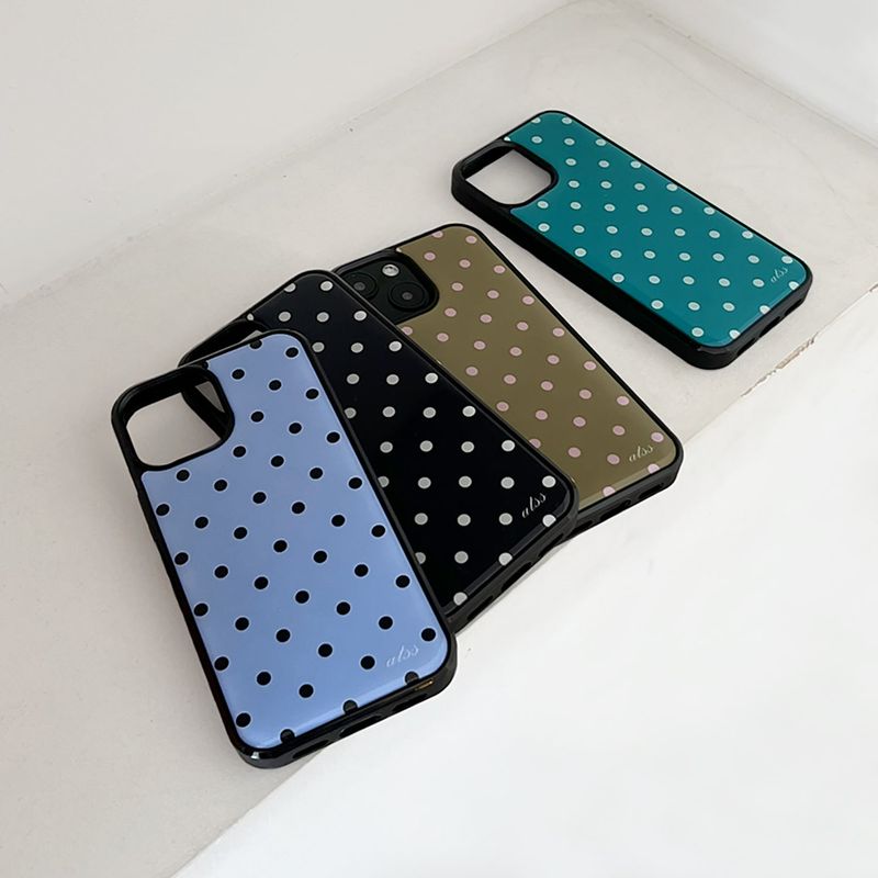 dot epoxy bumper case(black)