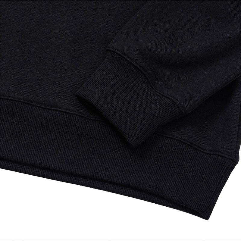 Sport Dept Flocking Logo Sweatshirt - Black