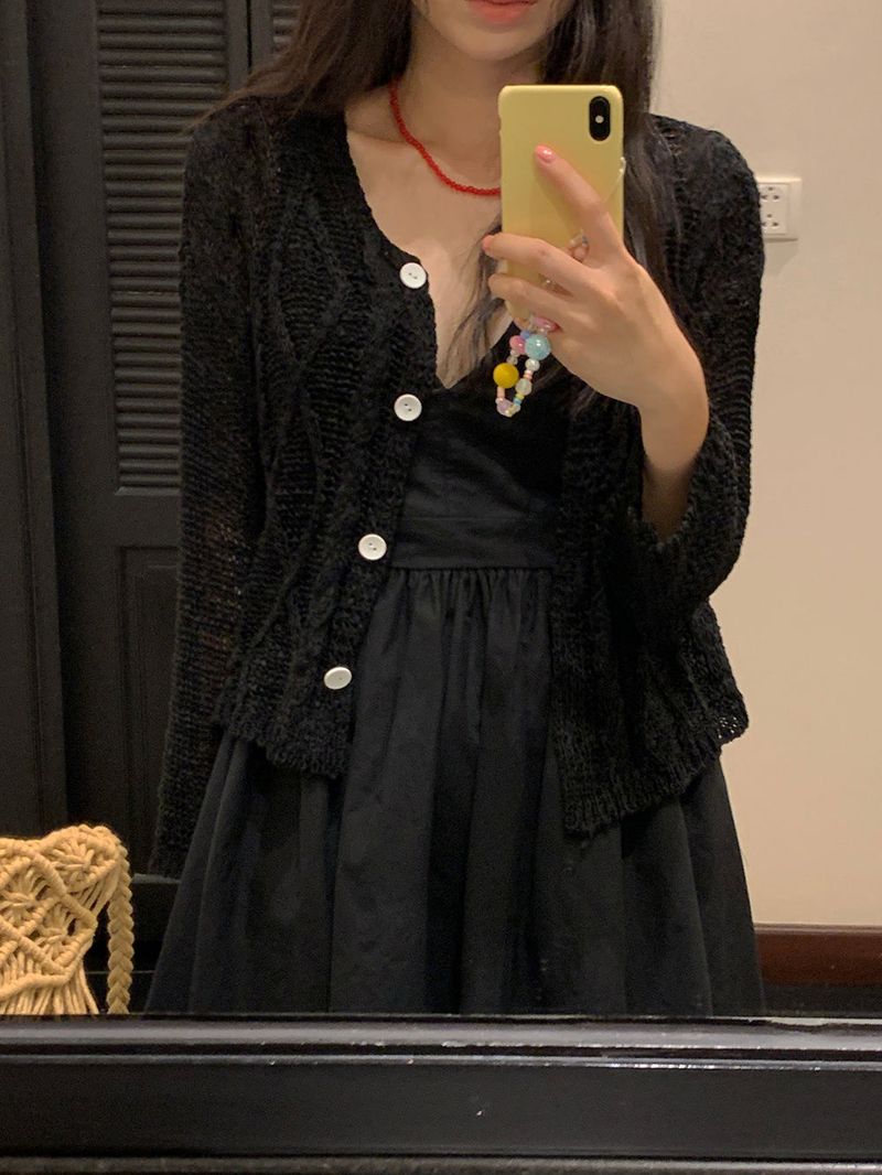 [MADE] MAYTO SUMMER KNIT CARDIGAN