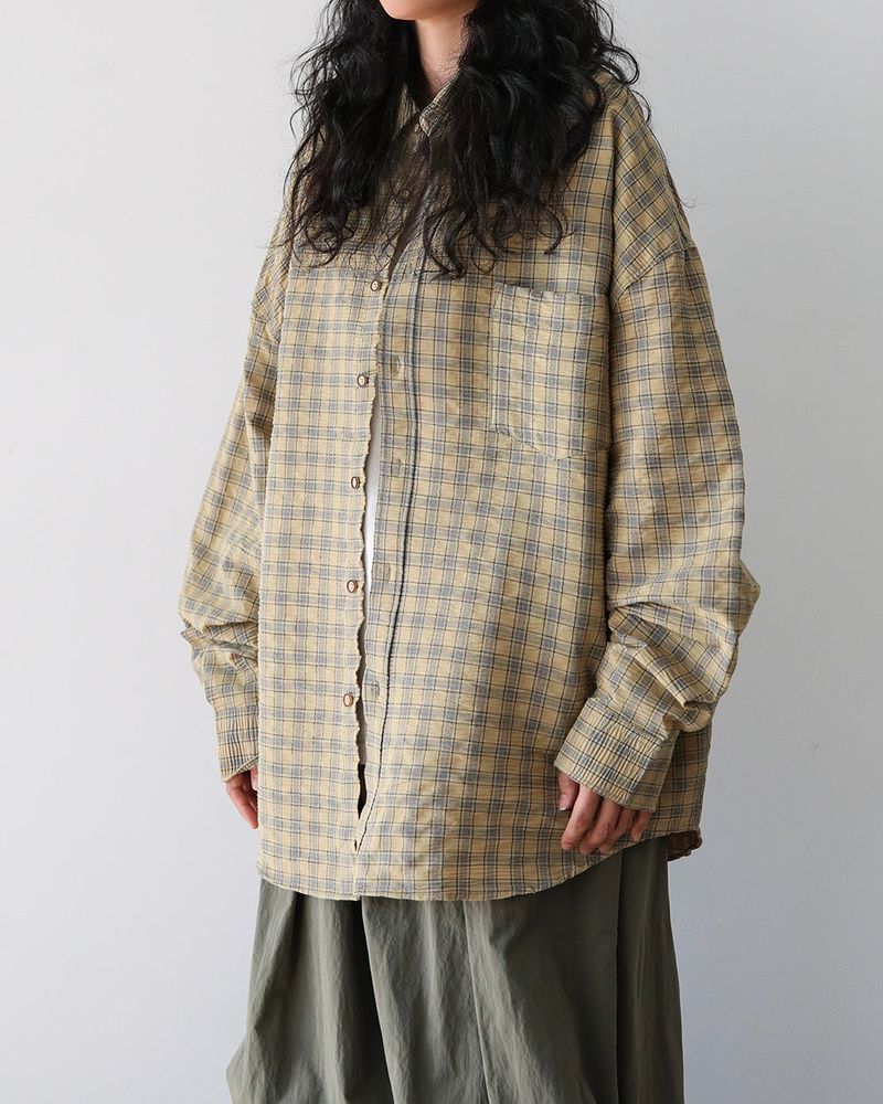 AC EMBOSSED CHECKERED SHIRT