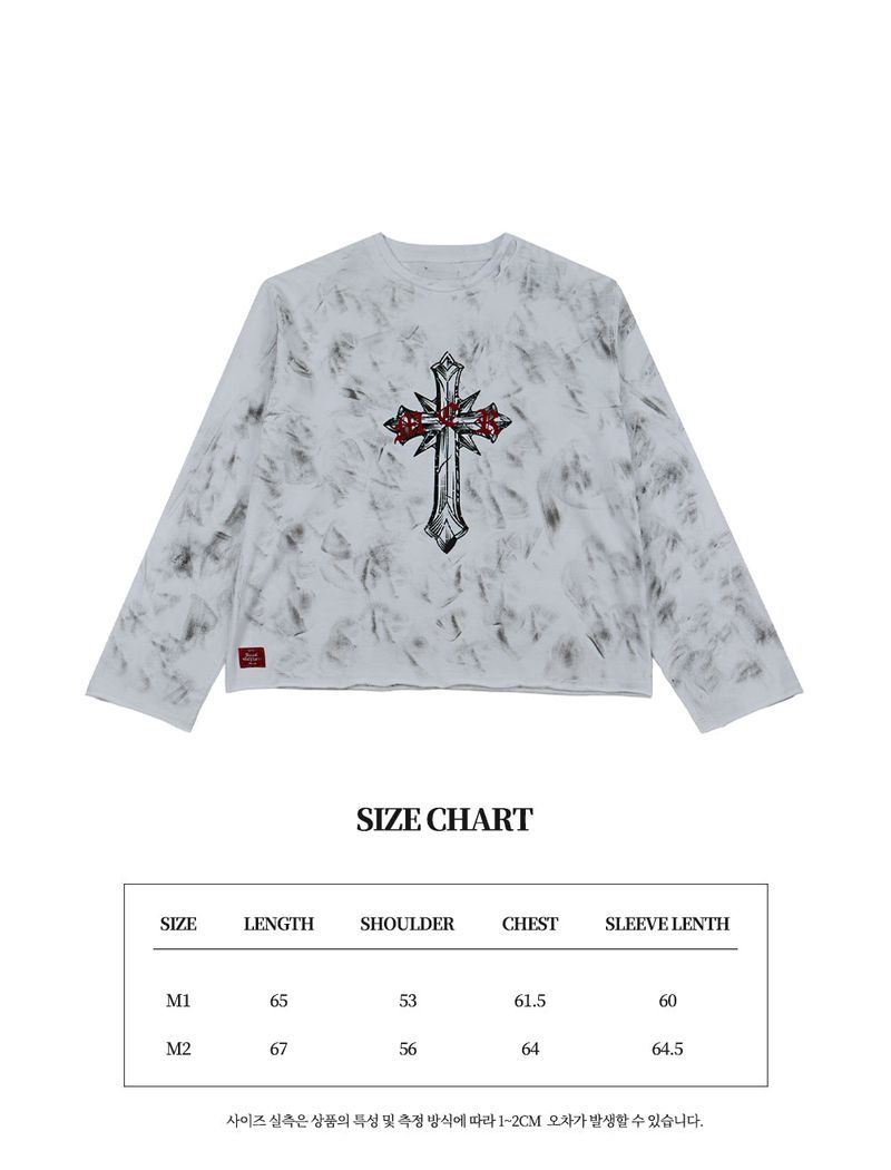 スカード クロス LS(white)