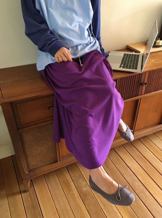 Orbe Suede Ribbon Flat Shoes