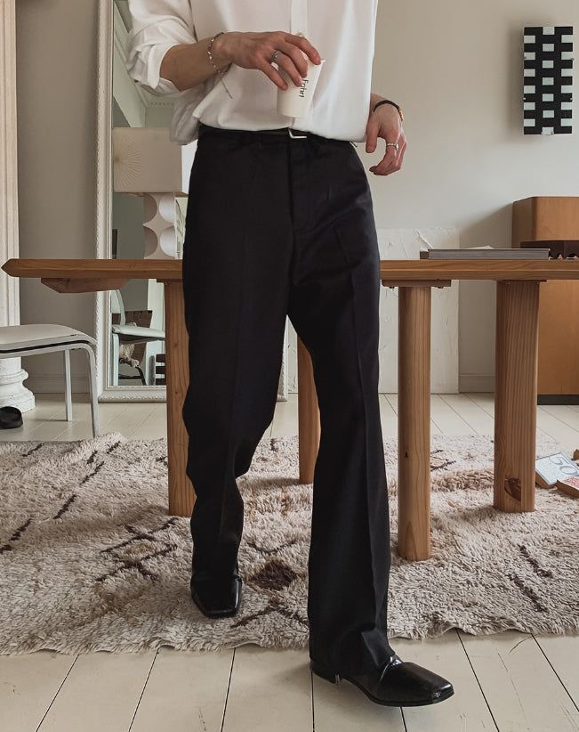 [+5cm up] Laura TR Bootcut Slacks
