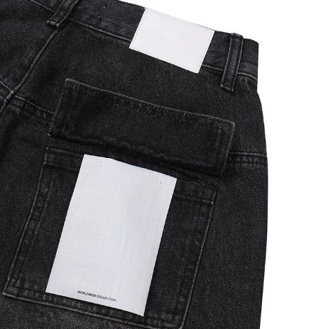 Rex Cargo Parachute Denim Pants