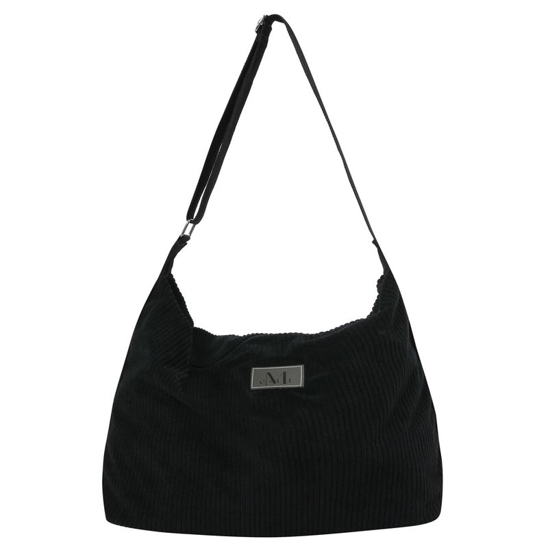 SOFT CORDUROY CROSS BAG (4COLOR)