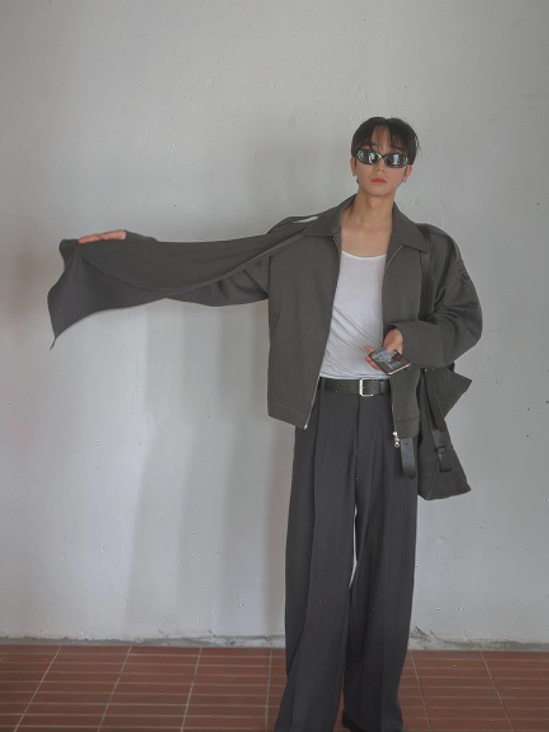 ASCLO Scarf Trench Jacket (2color)