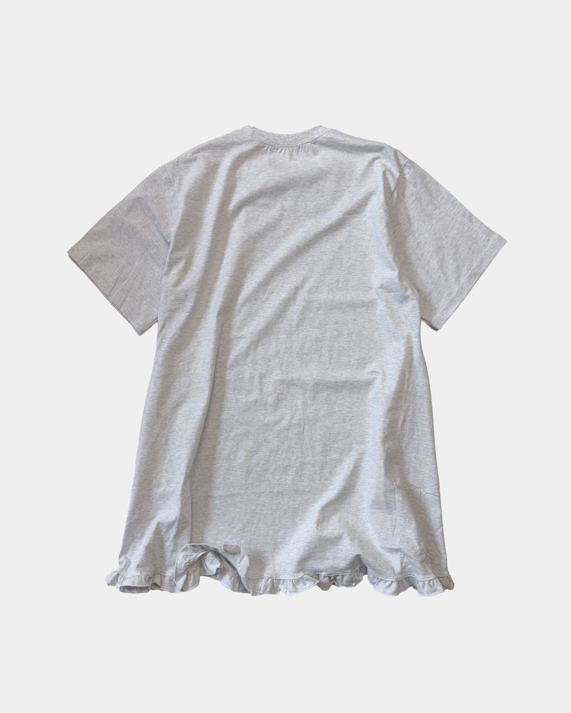 Ruffle Boxy Pocket Tee