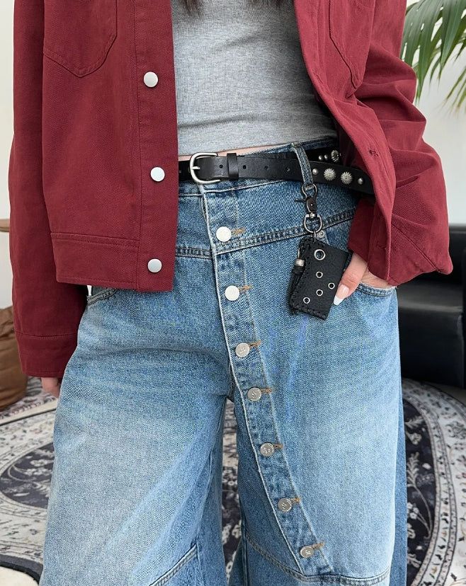 Curd Vintage Studded Belt
