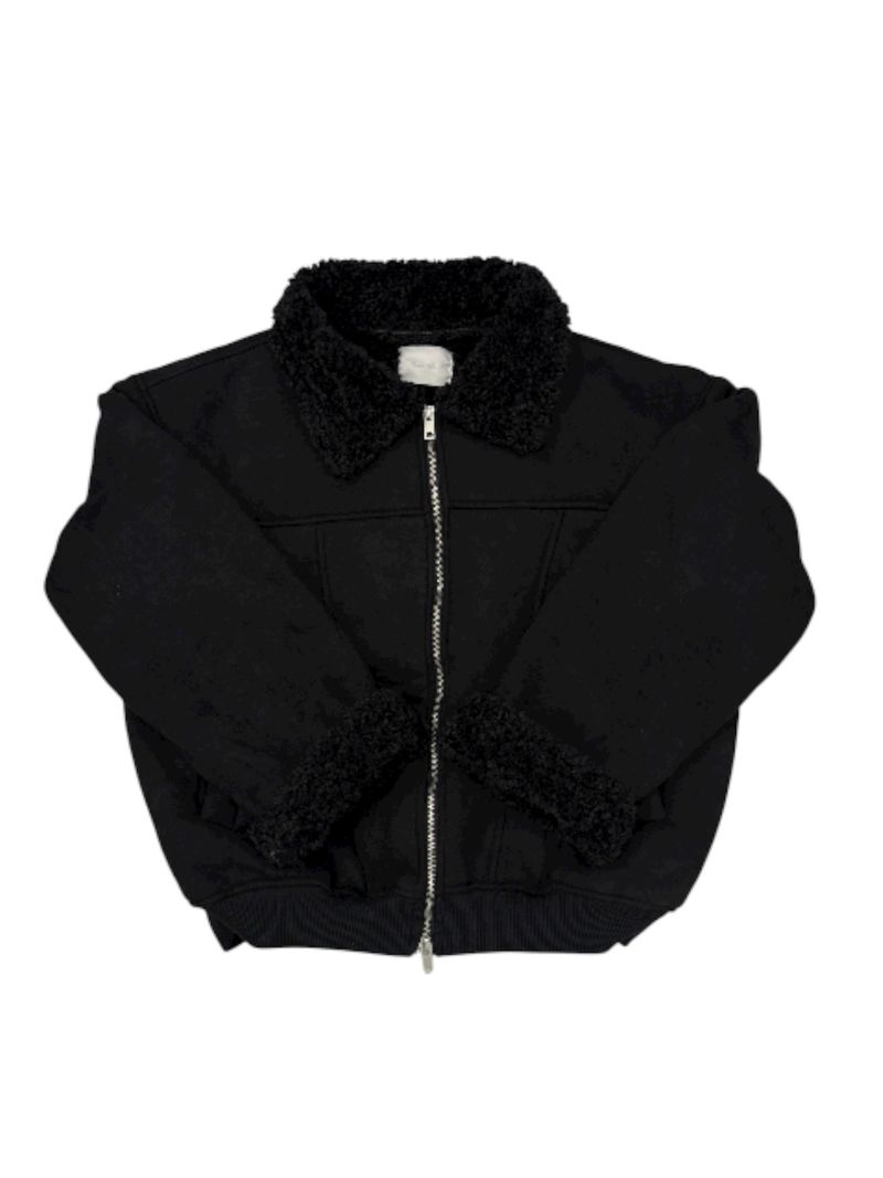 Haas Suede Shearling Mustang Jacket (3 Colors)