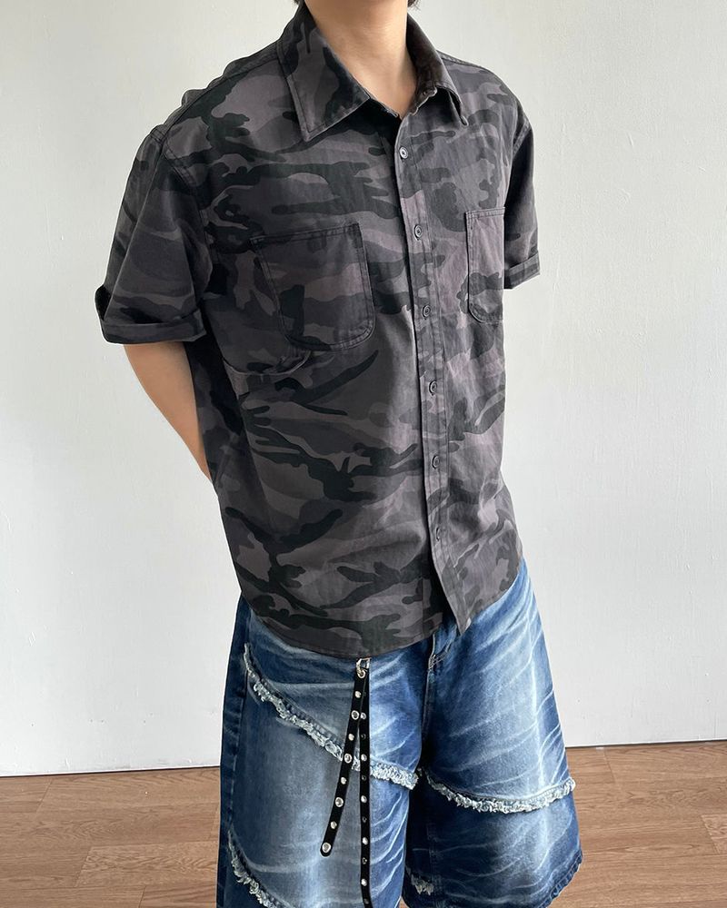Mark Camo Short-Sleeved Shirt