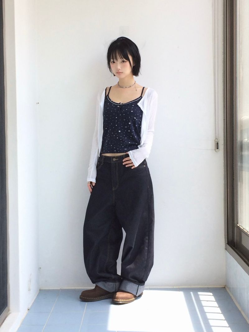 Dawn Star button sleeveless