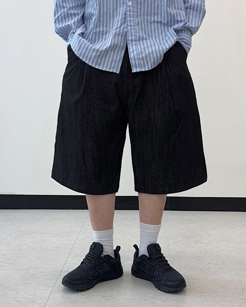 Rush Bermuda Raw Denim Pants