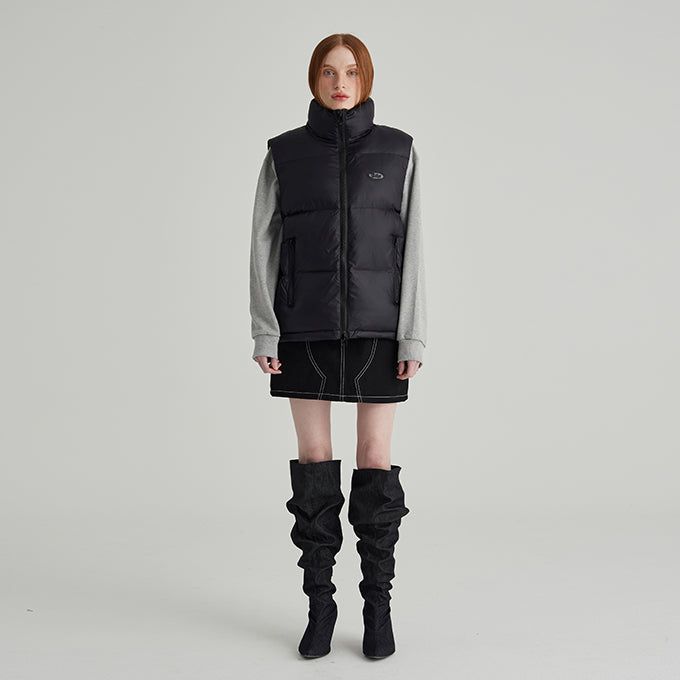 BLACK ATHR PADED VEST