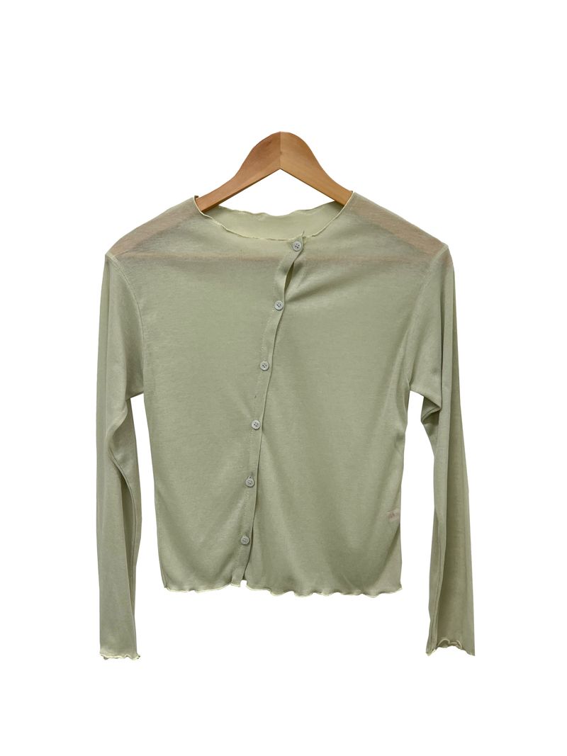 ice button cardigan