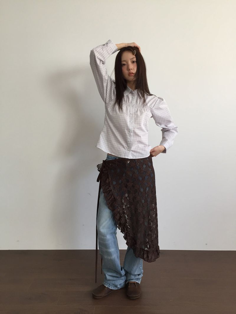 DUGGY(ダギー)の「Richelle Layered Long Skirt (3color)(Skirts)」