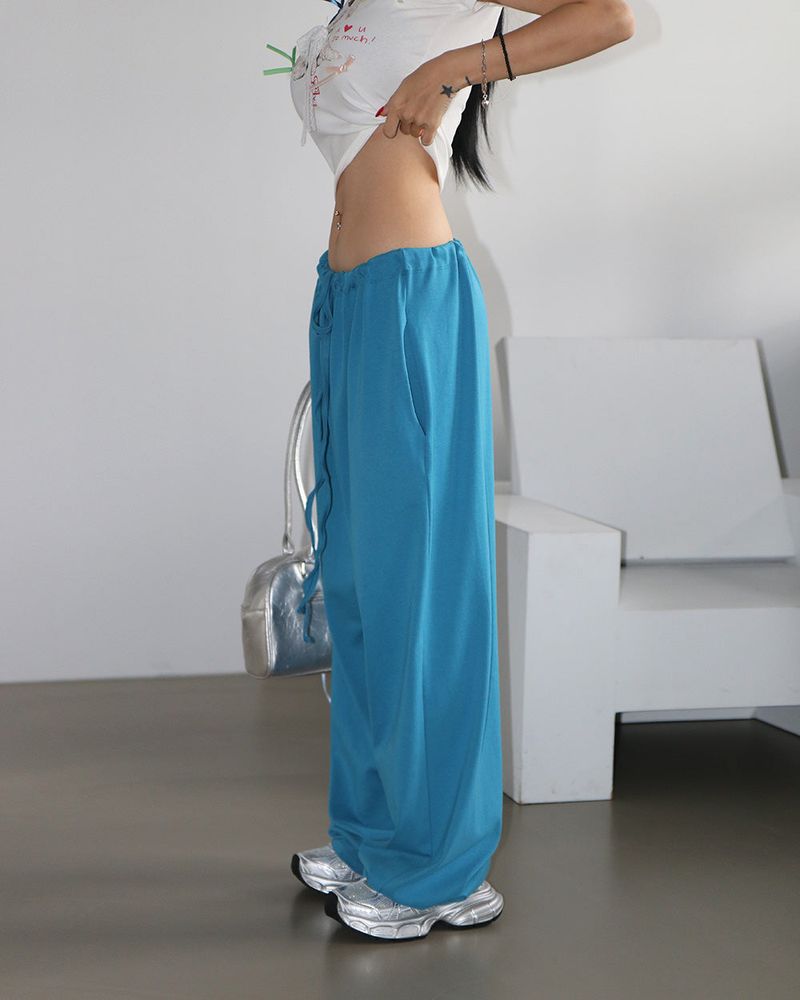 6 color twinkle wide pants