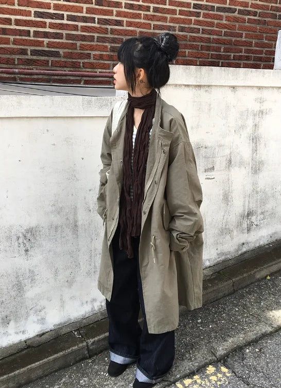 Luzern Non-Fade Button Wide Denim Pants