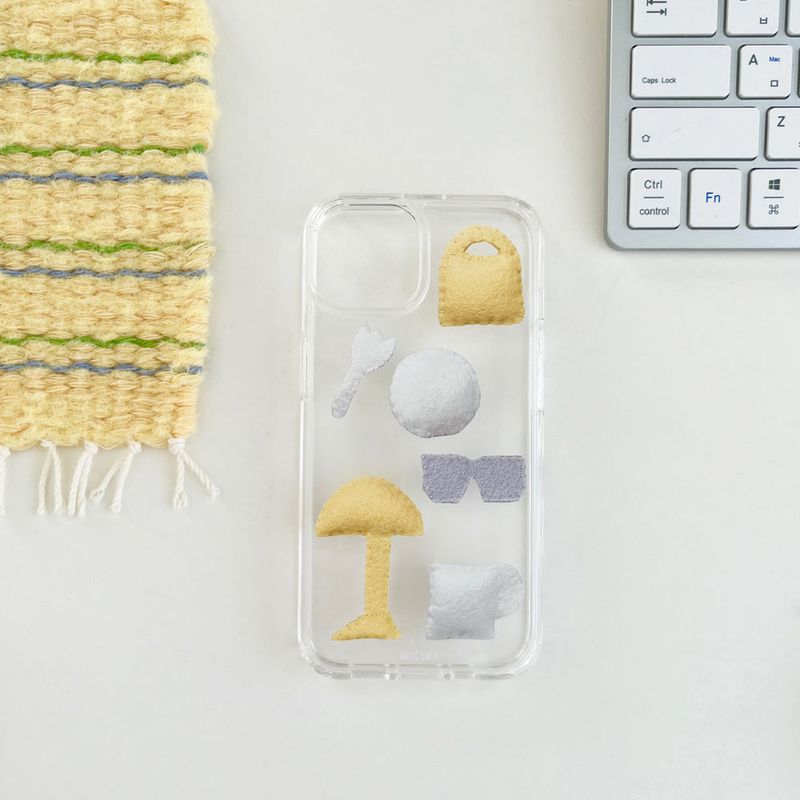 [MADE] favorite things jelly hard case (yellow)