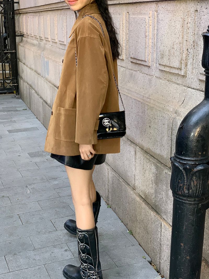 [MADE] Le Elle Leather Shorts