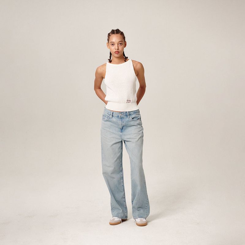 Onu Knitted Sleeveless White