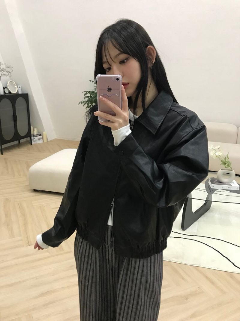 Majestad leather jacket