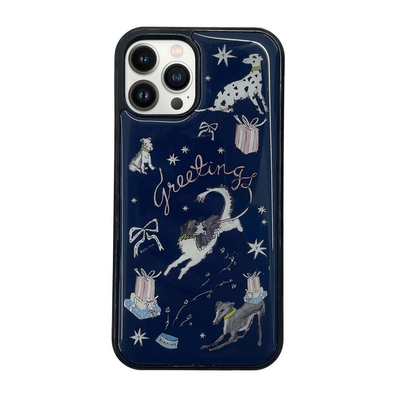 DIMANCHE（ディマンシュ）の「LEAPY BIRTHDAY CASE (NAVY)（Smartphone Accessories）」