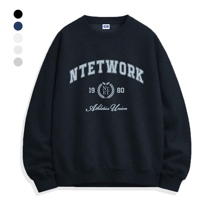 NTET(エヌティーイーティー)の「classic emblem sweatshirts (5color)(Tops)」