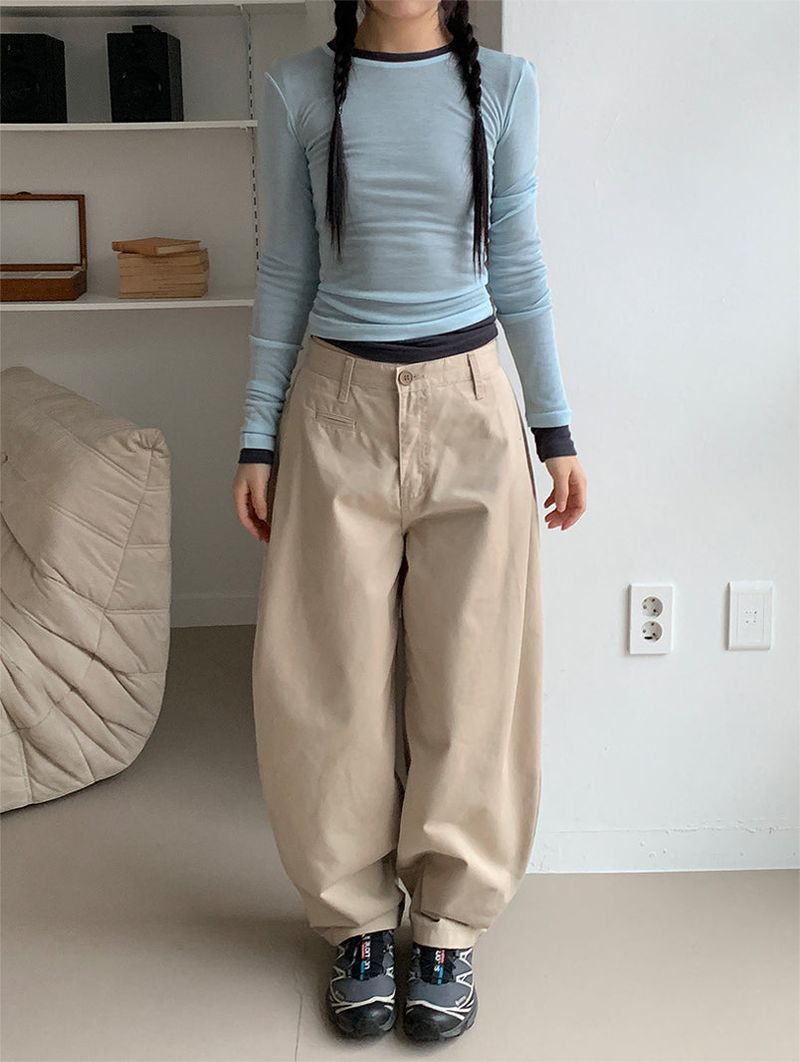 TENCEL LAYERED LONG SLEEVE (11C)