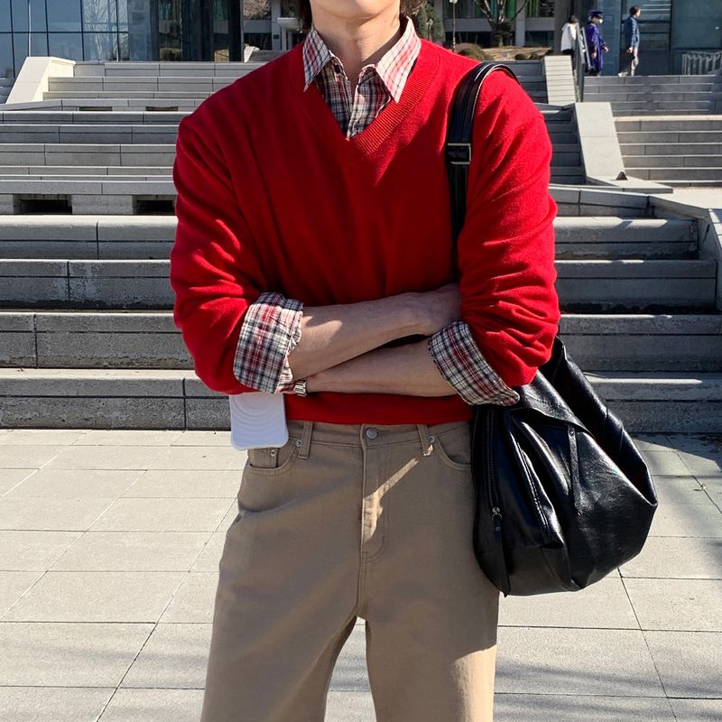 LMN Tommy Classic Oversized Fit Check Shirt (3 colors)