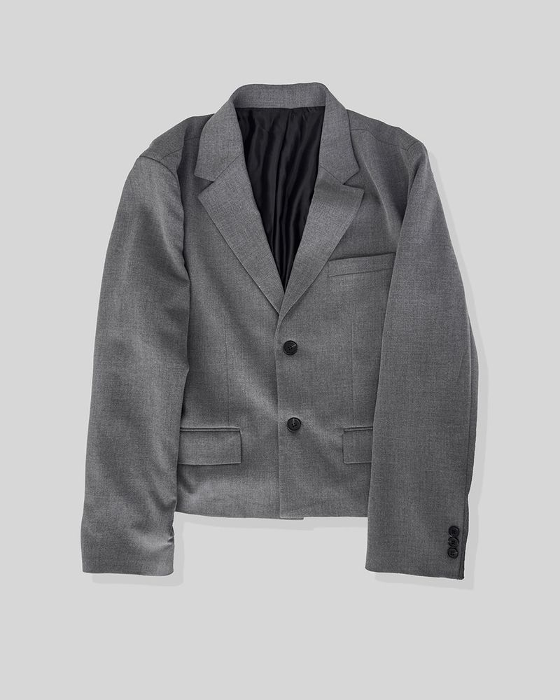 LUMI Oversized Crop Blazer