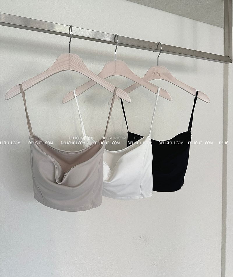 TG Crop Strap Sleeveless Bra Top