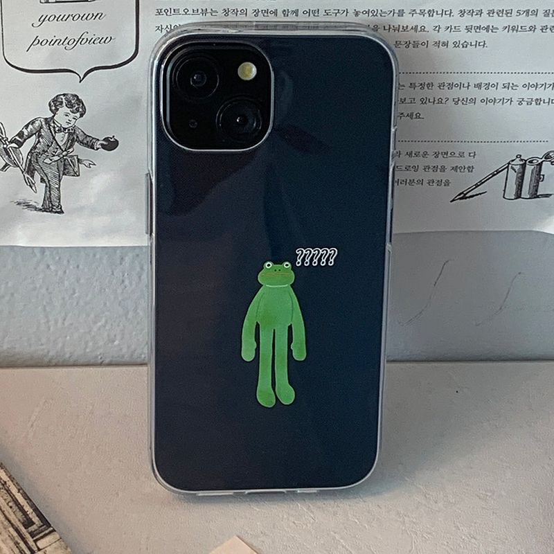 Wide-Eyed frog Phone Case