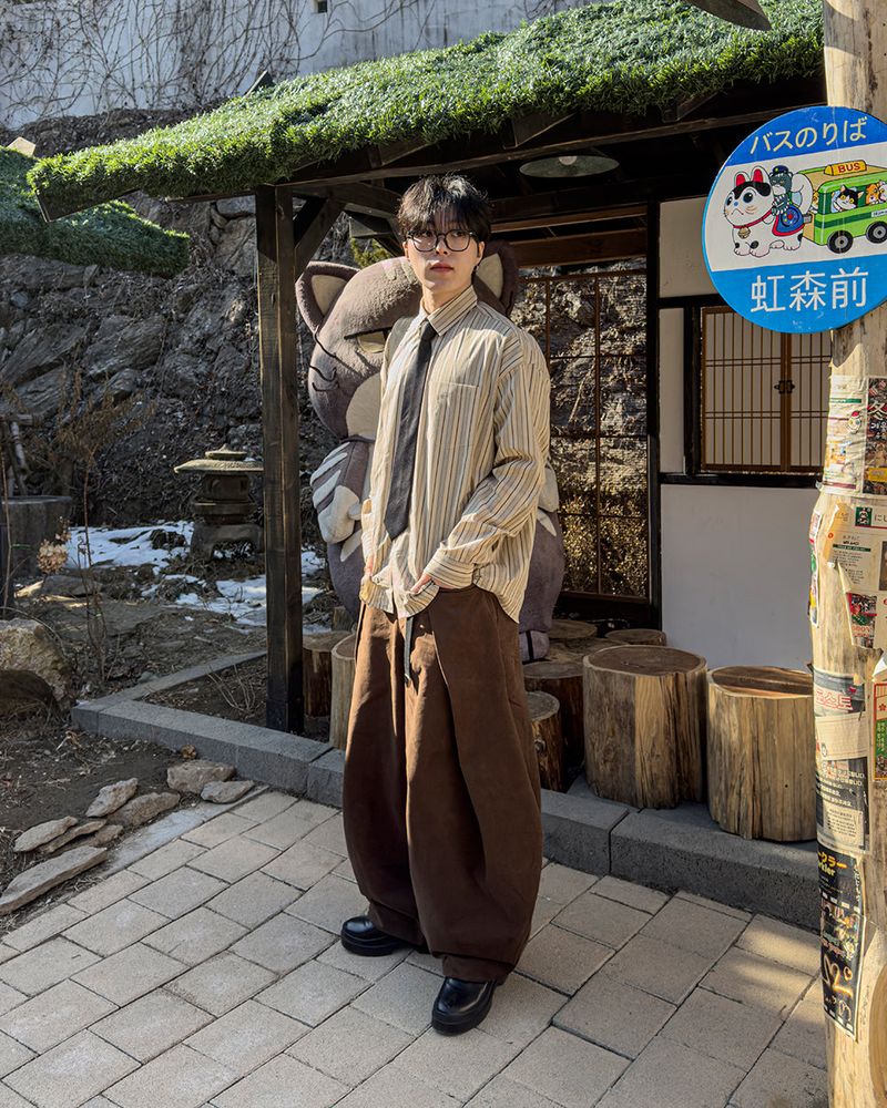 Cuff Bizo Balloon Cotton Pants