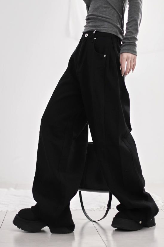 Utility loop wide pants
