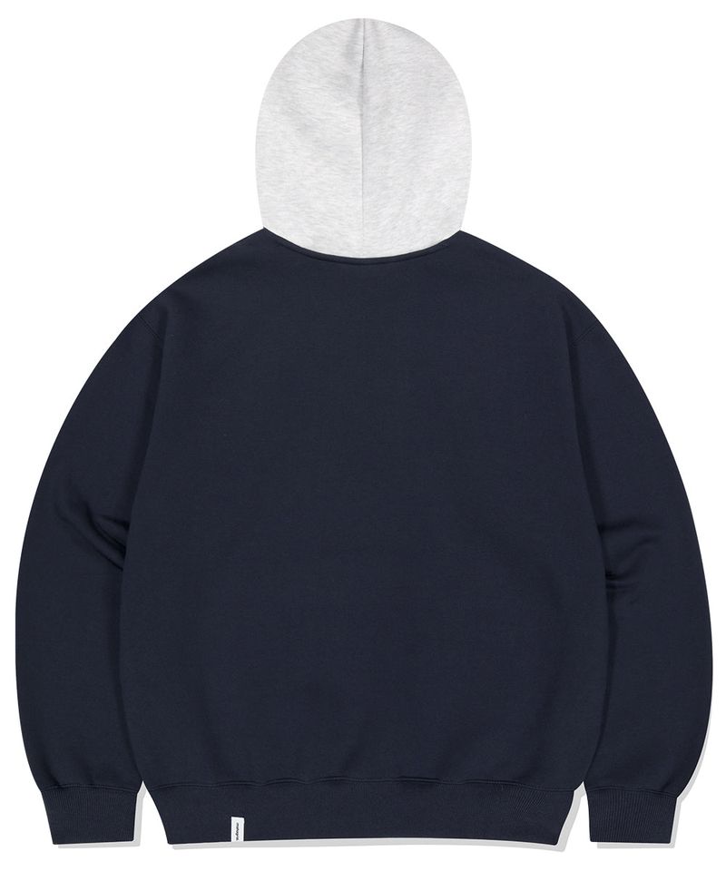 BASIC COLOR BLOCK HOODIE