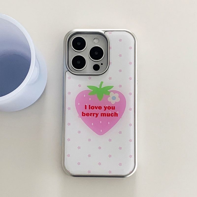 SWEEAR(スウィア)の「BERRY MUCH SILVER EPOXY CASE(Smartphone Accessories)」