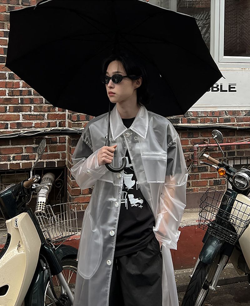 雨の日にはレインコート
