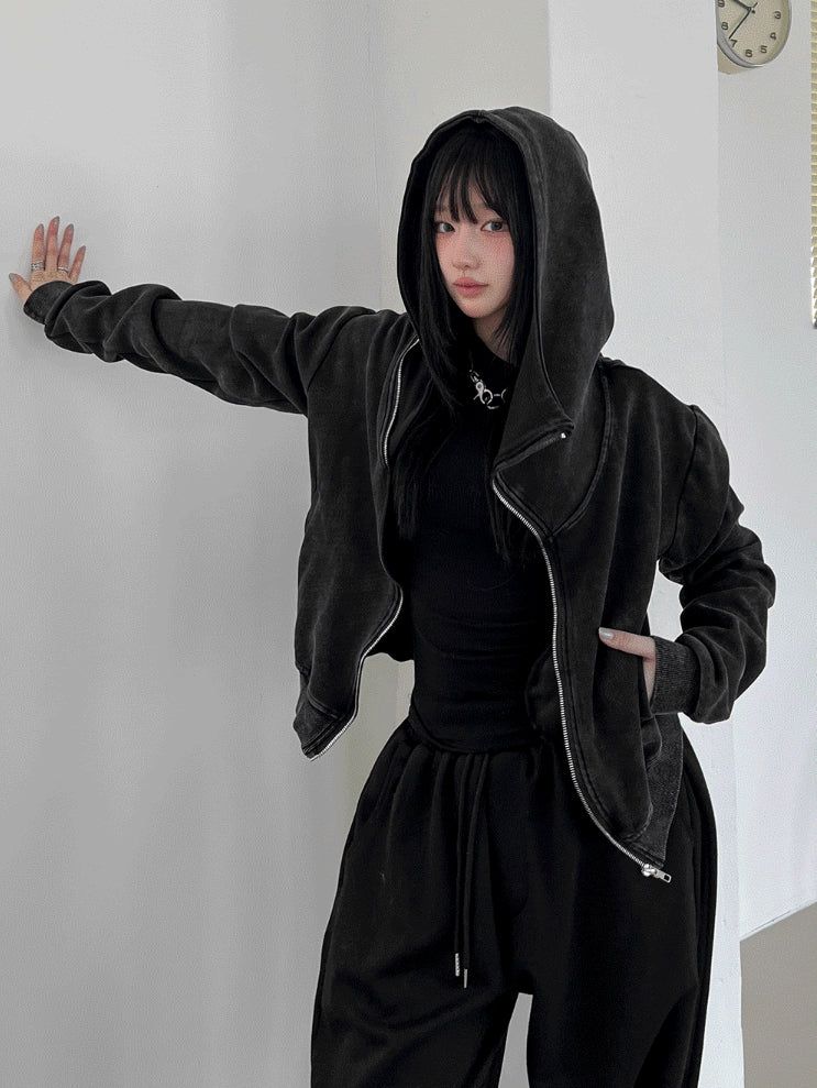 hatsukoshi（ハツコシ）の「Sasin Vintage Pigment Hood Zip-Up（Tops）」
