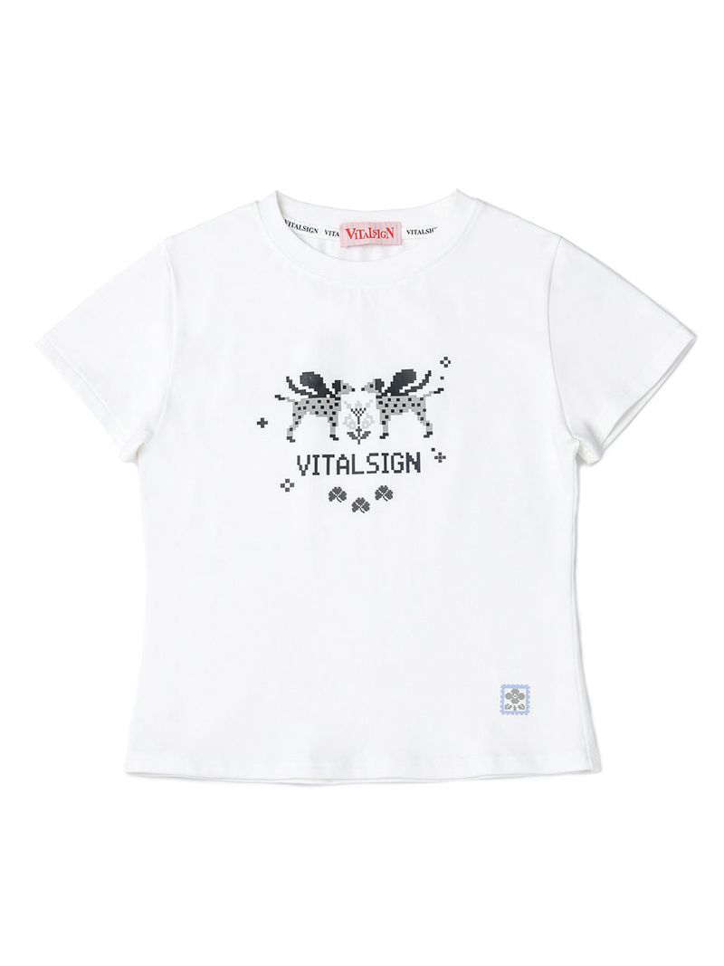 VITALSIGN(バイタルサイン)の「Two Dalmatian T-shirt(Tops)」