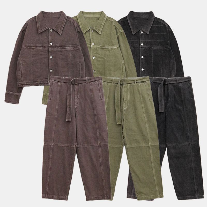 Tate Pigment Stitch Jacket (3color)