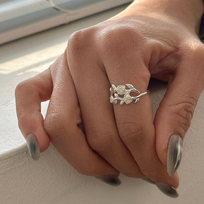 MOSXE（モスクス）の「[925silver] ローズバインリング（アクセサリー）」