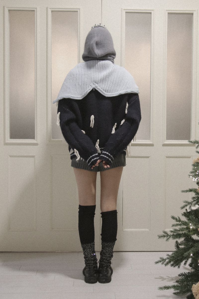 glitter leg warmer