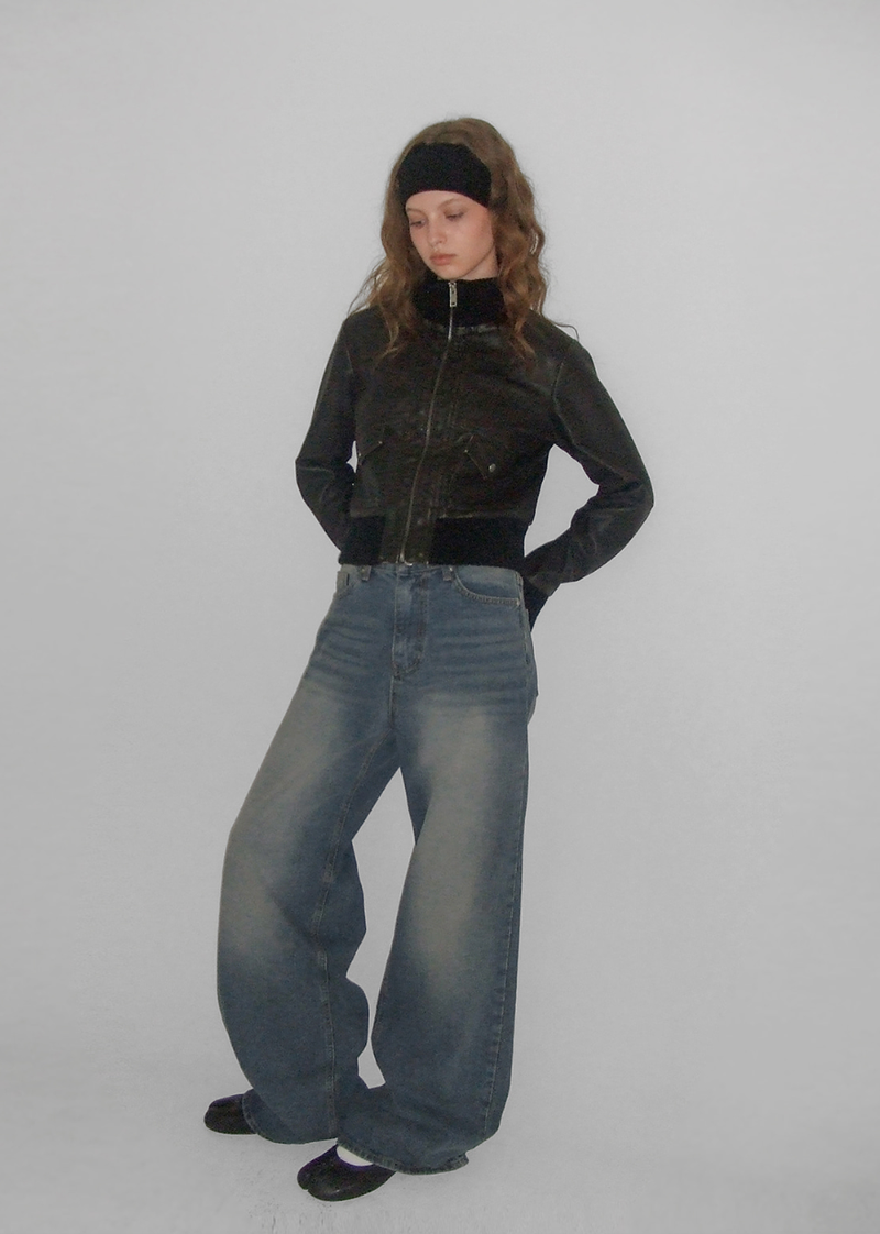 BLACKUP（ブラックアップ）の「[MADE] Forres Wide Bootcut Denim Pants（Pants）」